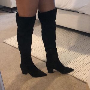 ALDO - over the knee suede boots